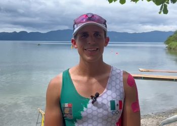 Plata para México en remo, par doble sin timonel