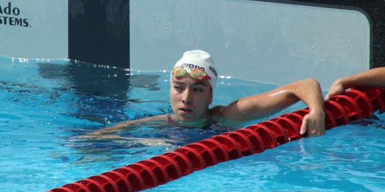 La nadadora guanajuatense Karen Rodríguez concluyó en el sexto puesto en 400m libres en JCC 2023