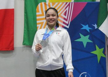 En San Salvador 2023, Paulina Martínez se lleva la medalla de plata en la disciplina de judo.