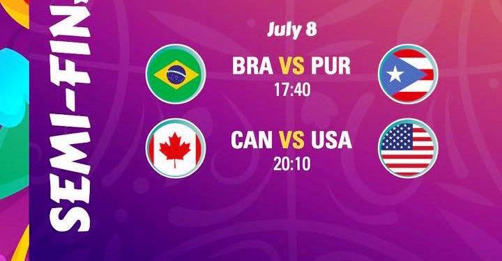 Las semifinales del FIBA AmeriCup Femenino México 2023 han quedado definidas