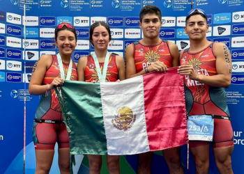 México consigue plata en el Campeonato Mundial de Triatlón Hamburgo 2023