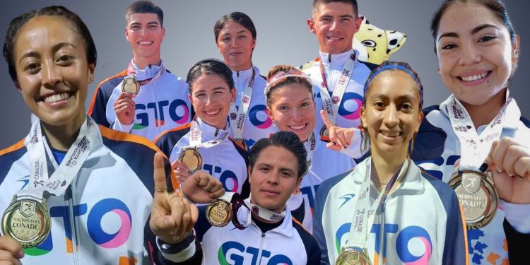 Guanajuato en el top 5 de Juegos Nacionales CONADE 2023