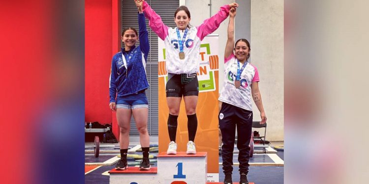 Abre Nacional de Halterofilia con 1-3 de Andrea de la Herrán y Yésica Hernández