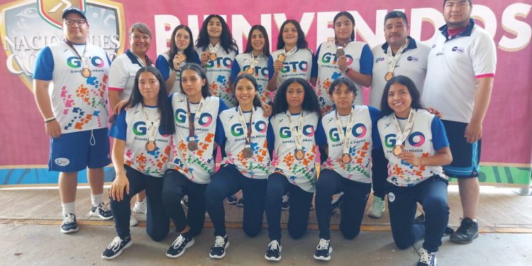 Guanajuato logra Bronce en basquetbol femenil 2007-2008 en Nacionales CONADE 2023
