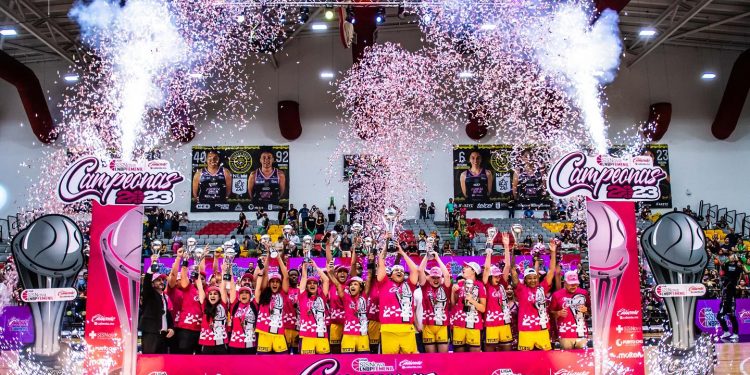 Adelitas de Chihuahua se coronan en la LNBP Femenil 2023