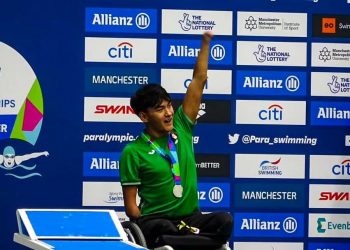 Cierra Ángel Camacho Mundial de Paranatación con su segunda plata