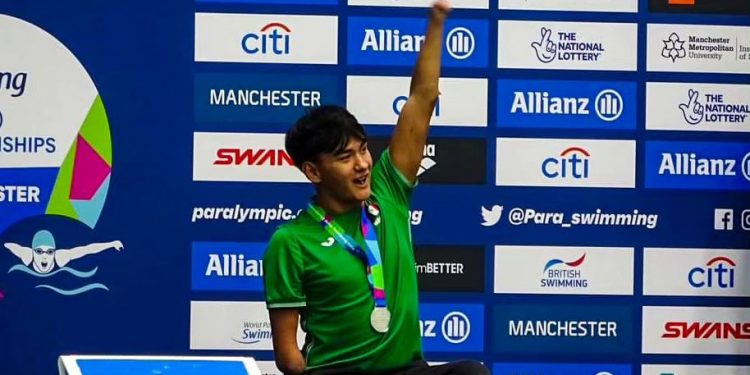 Cierra Ángel Camacho Mundial de Paranatación con su segunda plata