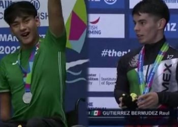 Ángel Camacho y Raúl Gutiérrez suben al podio en el Mundial de Paranatación