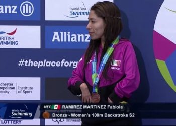 Jornada fructífera para Fabiola Ramírez y Ángel Camacho en Mundial de Paranatación
