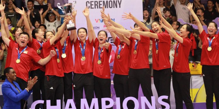 China se corona en el Mundial de Voleibol Femenil Sub 21 en León