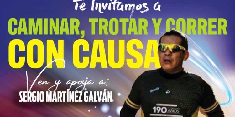 Camina, Trota y Corre con Causa en apoyo a Sergio Martínez Galván