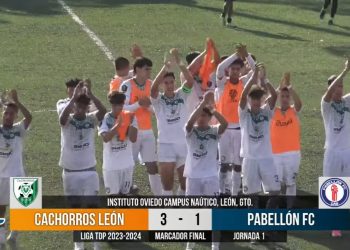 Cachorros de León debuta en la Liga TDP 23-24 con triunfo sobre Pabellón FC