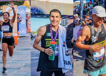 Capitalinos conquistan el podio del Maratón León 2023