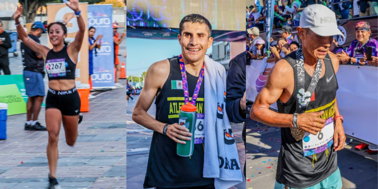 Capitalinos conquistan el podio del Maratón León 2023