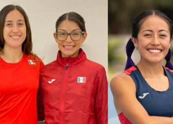 Laura Galván, Cecilia Tamayo y Arian Chia, con boleto a Santiago 2023