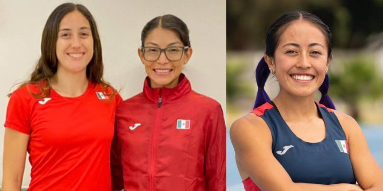 Laura Galván, Cecilia Tamayo y Arian Chia, con boleto a Santiago 2023