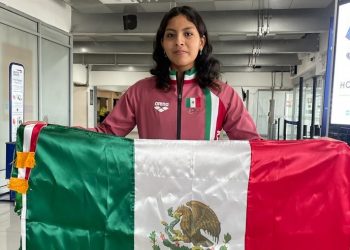 Vuelve Ximena Pérez al Mundial Junior de natación, ahora en Israel