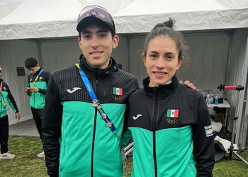 Monserrath Rodríguez y Adair Gutiérrez, en el top ten del ciclismo de montaña en Santiago 2023