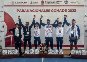 Arranca paratletismo con oros para Guanajuato en Paranacionales Conade 2023