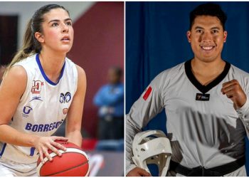 Karina Esquer y Carlos Sansores, abanderados de México en Santiago 2023