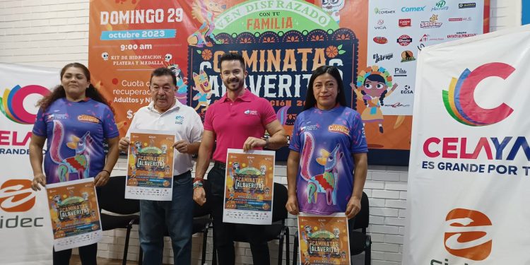 Invita Municipio de Celaya a su tradicional «Caminata Calaveritas»
