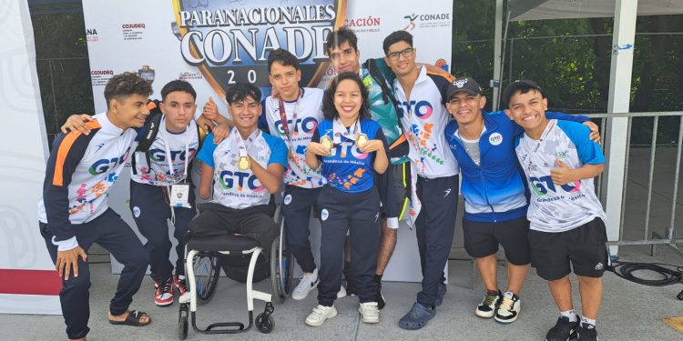 La delegación guanajuatense de paranatación logra sumar 29 medallas más en Juegos Nacionales CONADE 2023