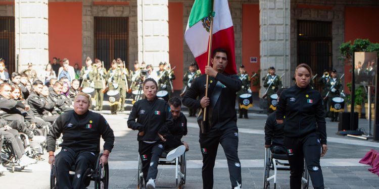 Abanderan a paratletas rumbo a Santiago 2023