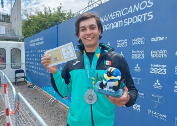 ¡A París! Matías Grande obtiene plaza olímpica y tres medallas en Santiago 2023