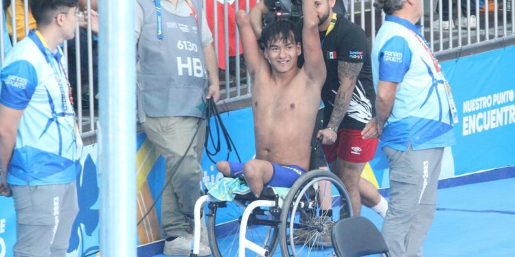 Logra Ángel Camacho su cuarto récord parapanamericano