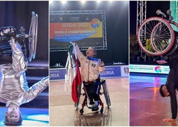 Para danza deportiva mexicana cierra 2023 con 12 preseas en Campeonato Mundial de Italia
