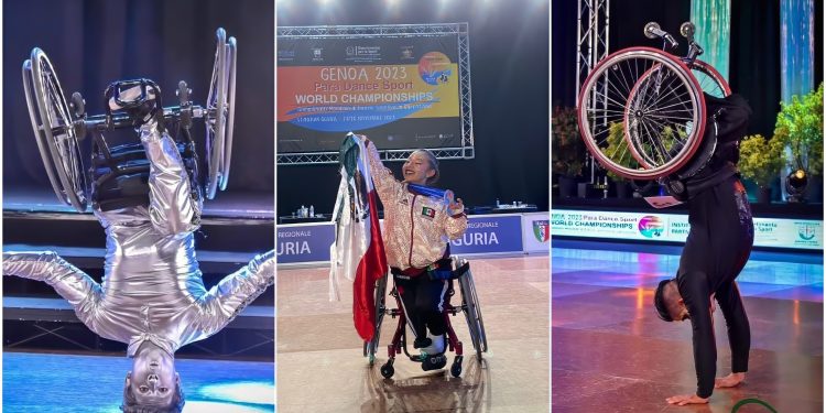 Para danza deportiva mexicana cierra 2023 con 12 preseas en Campeonato Mundial de Italia