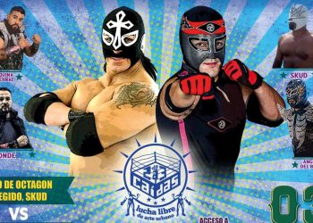 Invitan al Festival de Lucha Libre ‘2 de 3 caídas en la Deportiva del Estado