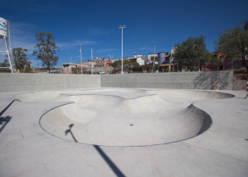 Termina construcción del bowl del skate-park en Guanajuato Capital