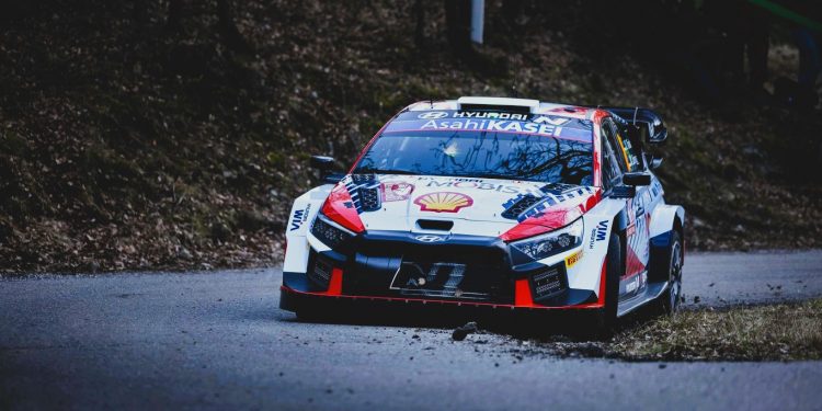 Ott Tänak domina el Shake Down de Monte Carlo 2024