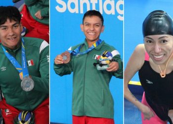Ángel Camacho, Jesús Gutiérrez y Fabiola Ramírez, con boleto a París 2024
