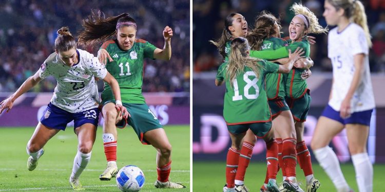 ¡Histórico! México derrota a EU en la Copa Oro W y avanza como líder de grupo