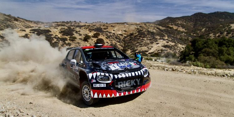 Se pone Mads Östberg como líder del Rally de las Naciones 2024