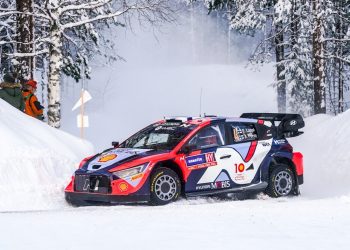A media jornada de sábado, Lappi domina el rally de Suecia con una ventaja significativa