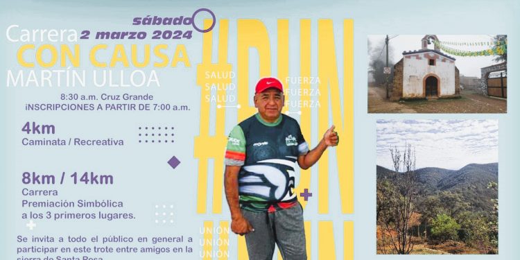 Convocan a Correr con Causa a beneficio de Martín Ulloa