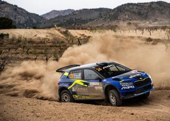 Destacada actuación de Alejandro Mauro y Emiliano Retama en el Rally Tierras Altas de Lorca