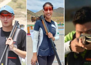 Guanajuatenses Raúl Gallardo, Victoria Antopia y Luis Orranti, por su pase a París 2024