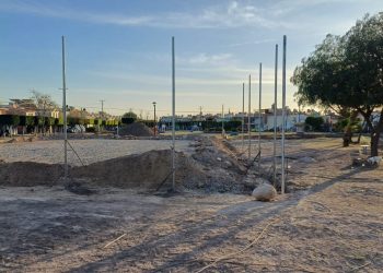 Avanzan obras de infraestructura deportiva en Celaya