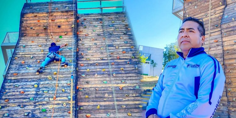 Escalada, la escuela de inicio más extrema de COMUDE León