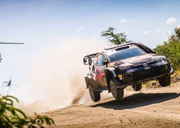Rovanperä a la cabeza del Rally de Kenia en la jornada de viernes