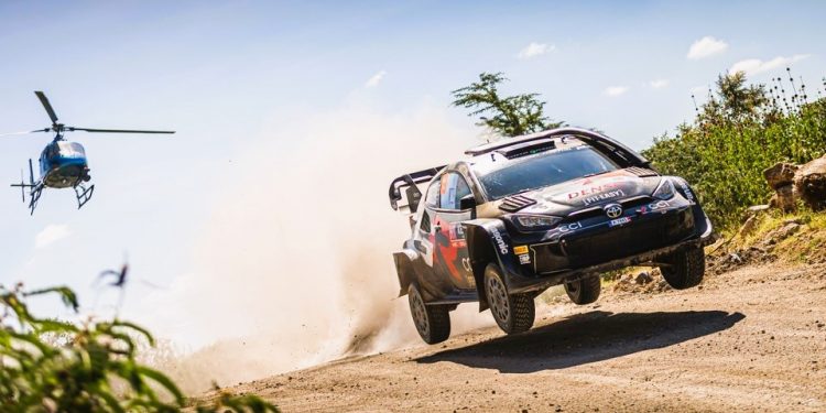 Rovanperä a la cabeza del Rally de Kenia en la jornada de viernes