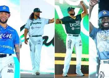 Presume Bravos de León su indumentaria para la temporada 2024