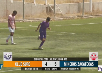 En lluvia de goles, Club Suré lucha pero al final cae ante Mineros