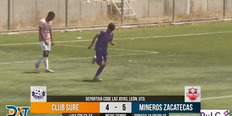 En lluvia de goles, Club Suré lucha pero al final cae ante Mineros