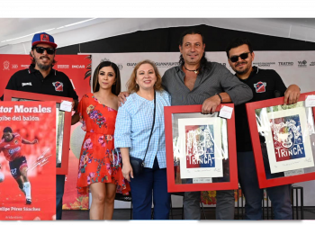 El libro «Cristian Morales ‘El Pibe del Balón'» de Luis Felipe Pérez Sánchez fue presentado en Irapuato