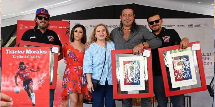 El libro «Cristian Morales ‘El Pibe del Balón'» de Luis Felipe Pérez Sánchez fue presentado en Irapuato